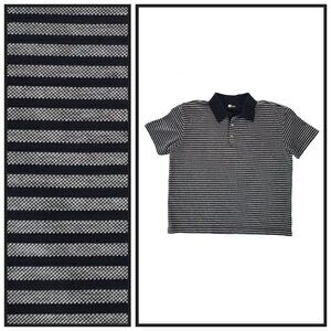 GAP Men’s Classic Fit Striped Cotton Polo Shirt XL